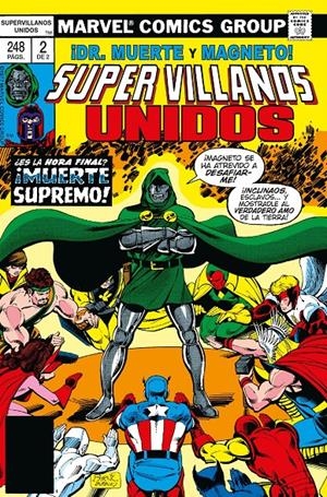 SUPERVILLANOS UNIDOS MARVEL LIMITED RÚSTICA # 02 | 9788410497719 | STEVE ENGLEHART - KEITH GIFFEN - GERRY CONWAY - GEORGE PÉREZ - BILL MANTLO - JIM SHOOTER
