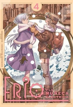 ERIO Y LA MUÑECA ELÉCTRICA # 04 | 9791387831837 | SHIMAZAKI MUJIRUSHI - KUROIMORI | Universal Cómics