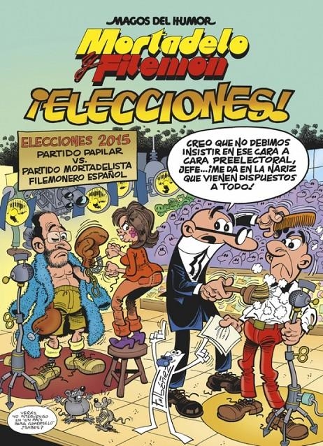 2AMA MAGOS DEL HUMOR # 179 MORTADELO Y FILEMÓN, ELECCIONES | 9999900123104 | FRANCISCO IBÁÑEZ | Universal Cómics