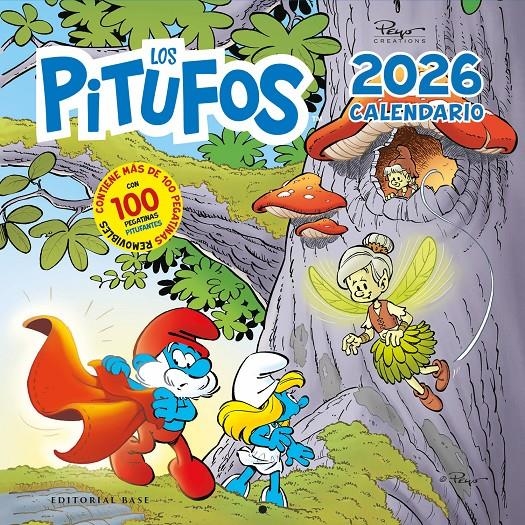 CALENDARIO 2026 LOS PITUFOS 30 X 30 | 9788410043657 | PIERRE CULLIFORD | Universal Cómics