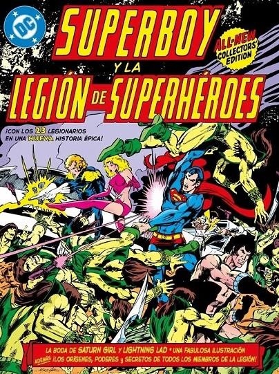 DC EDICIÓN FACSÍMIL # 06 SUPERBOY Y LA LEGIÓN DE SUPERHÉROES (PORTADA PROVISIONAL) | 9791370134181 | MIKE GRELL - PAUL LEVITZ