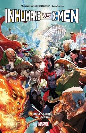 MARVEL MUST-HAVE INHUMANOS VS PATRULLA-X (PORTADA PROVISIONAL) | 9791370133115 | CHARLES SOULE - JEFF LEMIRE - JAVIER GARRÓN - LEINIL FRANCIS YU