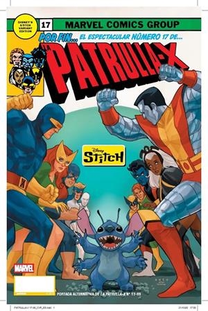 LA NUEVA PATRULLA-X # 99 PATRULLA-X 17 PORTADA ALTERNATIVA DISNEY STITCH (PORTADA PROVISIONAL) | 9791370135270 | Universal Cómics