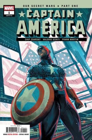 CAPITÁN AMÉRICA VOL 8 # 173 CAPITÁN AMÉRICA 1 (PORTADA PROVISIONAL) | 977293851900800018 | CHIP ZDARSKY - VALERIO SCHITI - FRANK MARTIN