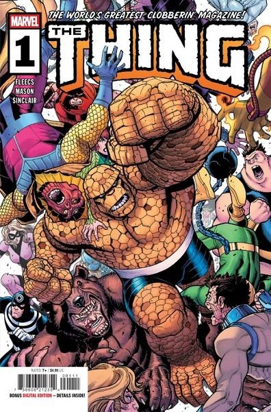 LA COSA, EL REY DE LA CALLE YANCY (PORTADA PROVISIONAL) | 9791370134457 | TONY FLEECS - JUSTIN MASON - ALEX SINCLAIR