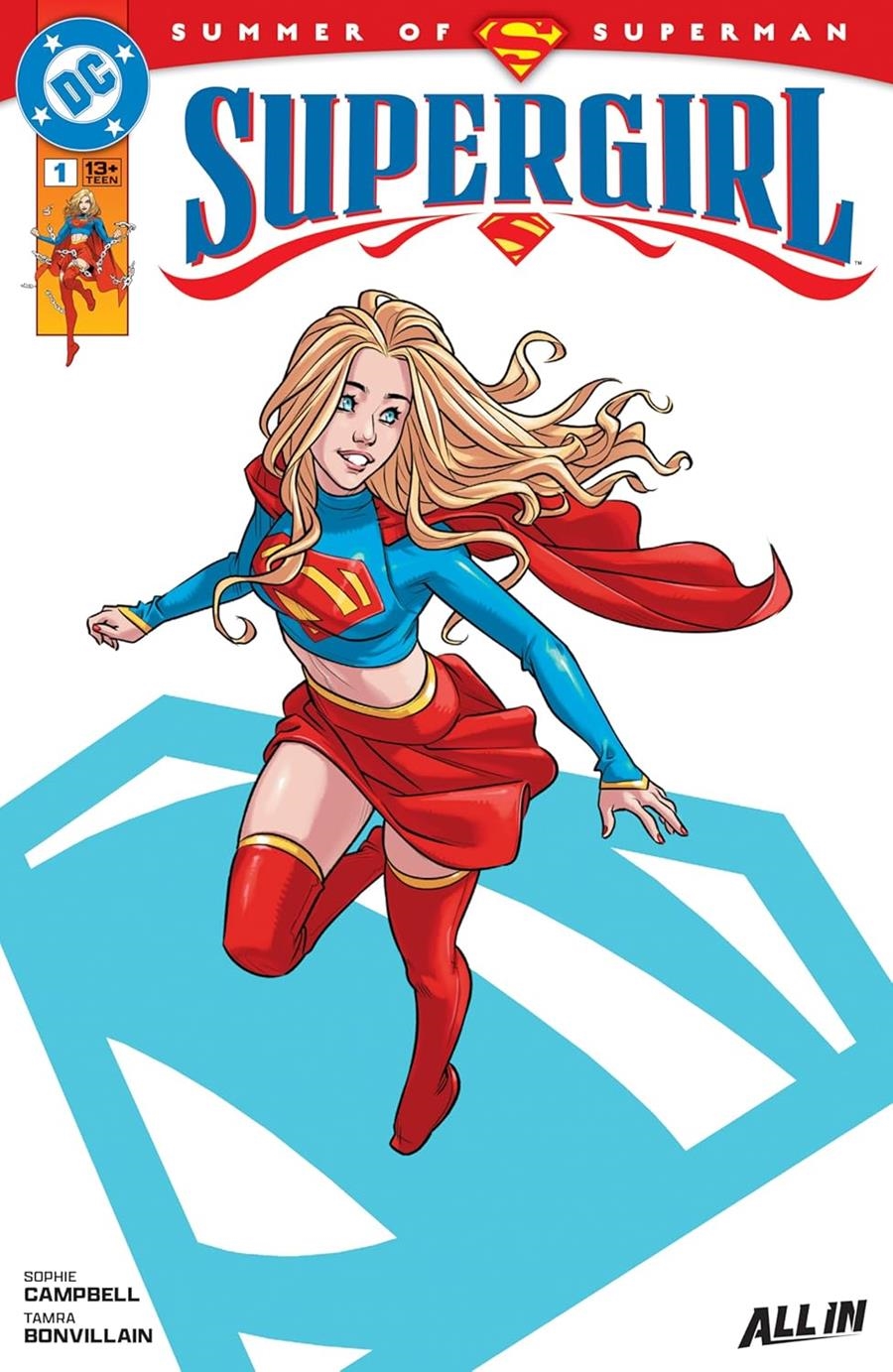 ALL IN SUPERGIRL # 01 (PORTADA PROVISIONAL) | 9999900123654 | TAMRA BONVILLAIN - SOPHIE CAMPBELL