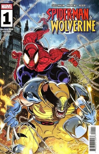 SPIDERMAN Y LOBEZNO | 9791370134211 | MARC GUGGENHEIM - KAARE ANDREWS - BRIAN REBER