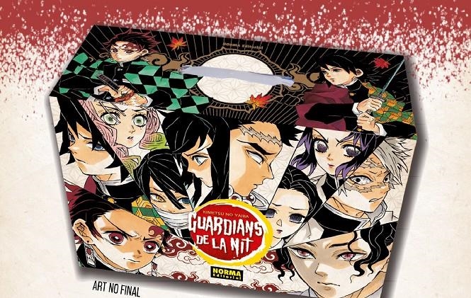 CAIXA DE LUXE COL.LECCIÓ COMPLETA GUARDIANS DE LA NIT EDICIÓ LIMITADA EN CATALÀ (PORTADA PROVISIONAL) | 9788467980349 | KOYOHARU GOTOUGE CAIXA DE LUXE | Universal Cómics