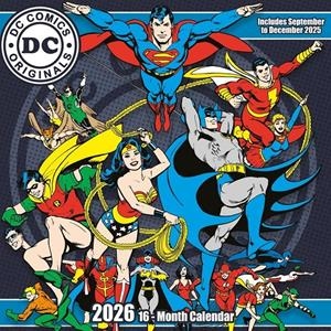 CALENDARIO ANUAL 2026 DC ORIGINALS | 9781804232248 | Universal Cómics