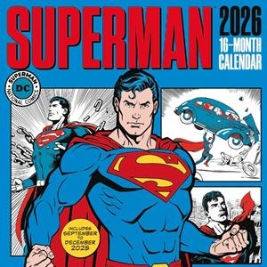 CALENDARIO ANUAL 2026 SUPERMAN | 9781804232514 | Universal Cómics