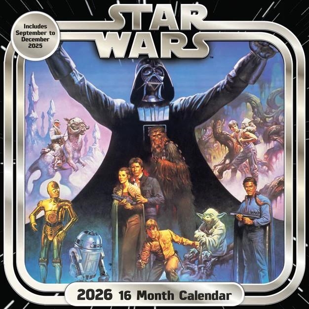 CALENDARIO ANUAL 2026 STAR WARS | 9781804232538 | Universal Cómics