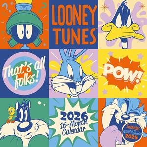 CALENDARIO ANUAL 2026 LOONEY TUNES | 9781804232637 | Universal Cómics