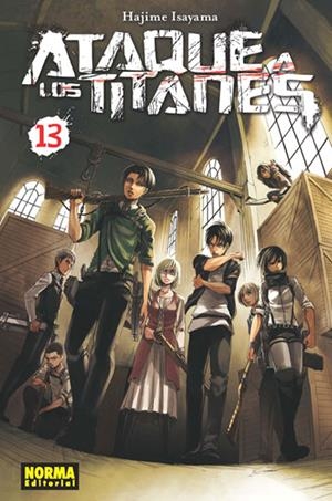 ATAQUE A LOS TITANES # 13 NUEVA EDICIÓN | 9788467978308 | HAJIME ISAYAMA | Universal Cómics