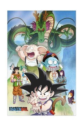 POSTER 3D 38X58CM SHENRON AND HEROES DRAGON BALL | 8435450256363 | Universal Cómics