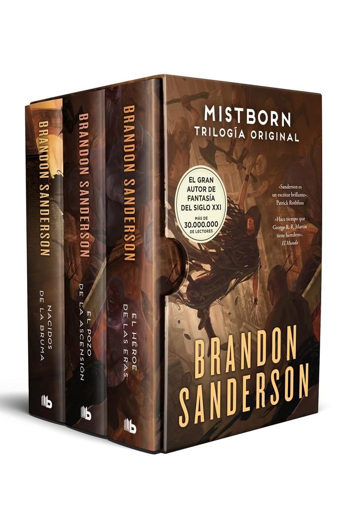 ESTUCHE TRILOGÍA ORIGINAL MISTBORN (TRILOGÍA ORIGINAL MISTBORN) | 9788413145501 | SANDERSON, BRANDON | Universal Cómics