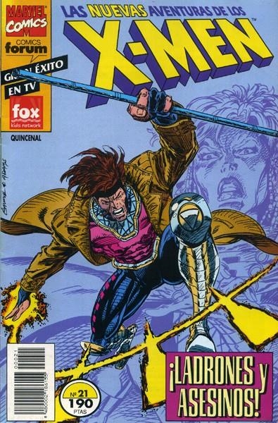 X-MEN NUEVAS AVENTURAS VOLUMEN I # 21 | 848000218615500021 | RALPH MACCHIO - JOHN HEBERT | Universal Cómics