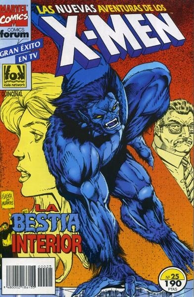 X-MEN NUEVAS AVENTURAS VOLUMEN I # 25 | 848000218615500025 | RALPH MACCHIO - PAUL BORGES | Universal Cómics