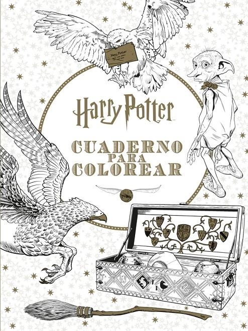 HARRY POTTER, CUADERNO PARA COLOREAR | 9788448045142 | AA. VV. | Universal Cómics