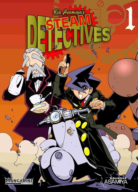 STEAM DETECTIVES # 01 | 9788419177445 | KIA ASAMIYA | Universal Cómics