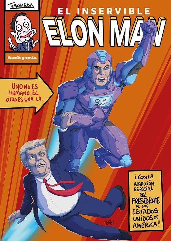 EL INSERVIBLE ELON MAN | 9788410126503 | TIMONEDA | Universal Cómics