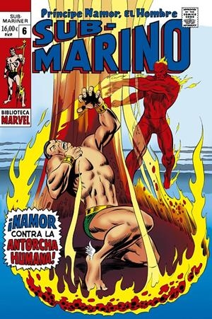 BIBLIOTECA MARVEL NAMOR, EL HOMBRE SUBMARINO # 06 DE 1969 | 9791370134785 | ROY  THOMAS - MARIE SEVERIN - GENE COLAN - JOE SINNOT | Universal Cómics