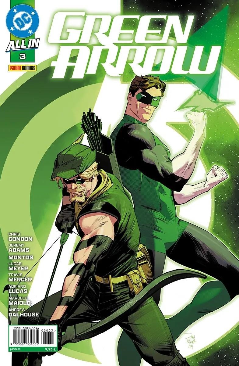 ALL IN GREEN ARROW # 04 (PORTADA PROVISIONAL) | 977308133400500004 | CHRIS CONDON - MONTOS | Universal Cómics