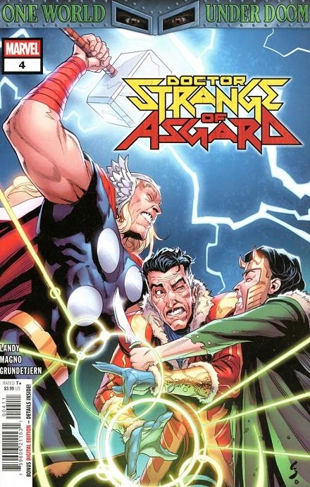 DOCTOR EXTRAÑO # 82 DOCTOR EXTRAÑO DE ASGARD 02 (PORTADA Y PAGINAS PROVISIONALES) | 977000550100000082 | DEREK LANDY - CARLOS MAGNO - J. MICHAEL STRACZYNSKI - RON LIM - ROGER STERN | Universal Cómics