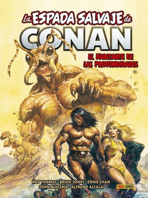 BIBLIOTECA CONAN LA ESPADA SALVAJE DE CONAN # 22 EL HABITANTE DE LAS PREOFUNDIDADES | 9791370134754 | ROY THOMAS - JOHN BUSCEMA- ERNIE CHAN - STEVE MITCHELL - GENE DAY - BRUCE JONES | Universal Cómics