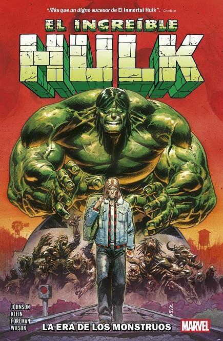 MARVEL PREMIERE EL INCREÍBLE HULK DE PHILIP KENNEDY JOHNSON # 01 LA ERA DE LOS MONSTRUOS | 9791370135126 | NIC KLEIN- TRAVEL FOREMAN - DAVID PEPOSE - CAIO MAJADO - PHILIP KENNEDY JOHNSON | Universal Cómics