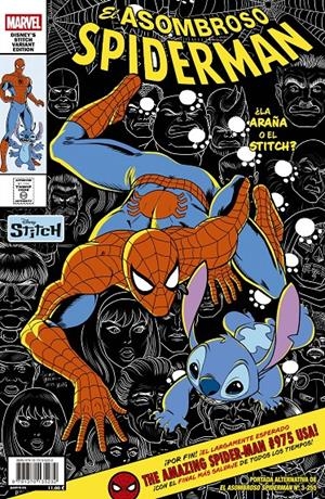 SPIDERMAN VOL 2 # 255 EL ASOMBROSO SPIDERMAN 03 PORTADA ALTERNATIVA DISNEY STITCH | 9791370135232 | MICHAEL DOWLING - PEPE LARRAZ - JOE KELLY - JOHN ROMITA JR. | Universal Cómics