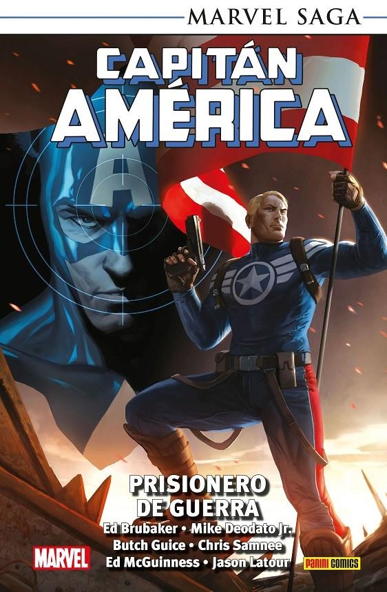 CAPITÁN AMÉRICA MARVEL SAGA RÚSTICA # 13 PRISIONERO DE GUERRA | 9791370135157 | MITCH BREITWEISER - ED BRUBAKER - MIKE DEODATO JR.- CHRIS SAMNEE - STEFANO GAUDIANO - BUTCH GUICE | Universal Cómics