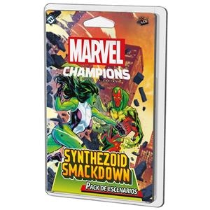 MARVEL CHAMPIONS JUEGO DE CARTAS SYNTHEZOID SMACKDOWN SCENARIO PACK | 841333134204 | MICHAEL BOGGS - NATE FRENCH - CALEB GRACE | Universal Cómics