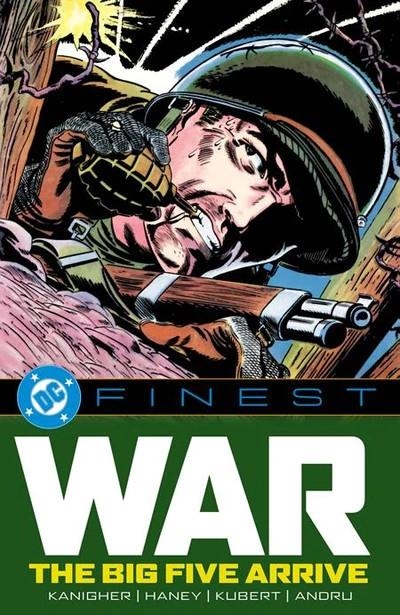 USA DC FINEST WAR THE BIG FIVE ARRIVE TP | 9781799503248 | JOE KUBERT - ROSS ANDRU - DAVE WOOD - ROBERT KANIGHER - JACK ABEL - VARIOUS ARTISTS | Universal Cómics