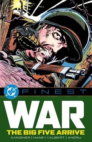 USA DC FINEST WAR THE BIG FIVE ARRIVE TP | 9781799503248 | JOE KUBERT - ROSS ANDRU - DAVE WOOD - ROBERT KANIGHER - JACK ABEL - VARIOUS ARTISTS