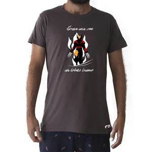 CAMISETA ÉRASE UNA VEZ GRIS OSCURO TALLA M | 9999900124521 | LUIS RIVERA LINARES | Universal Cómics