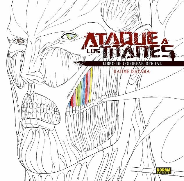 ATAQUE A LOS TITANES LIBRO DE COLOREAR OFICIAL # 02 | 9788467979725 | HAJIME ISAYAMA