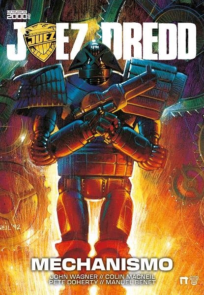 JUEZ DREDD, MECHANISMO | 9791388074073 | JOHN WAGNER - COLIN MACNEILL - PETE DOHERTY - MANUEL BENET | Universal Cómics