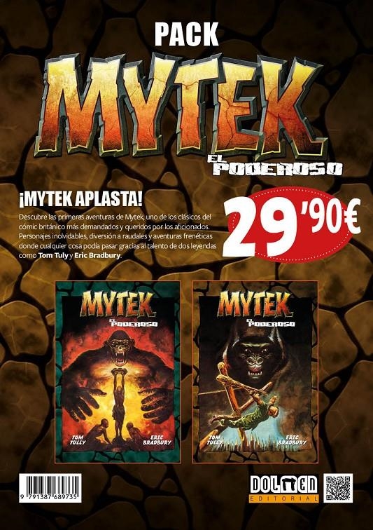 PACK MYTEK EL PODEROSO | 9791387689735 | TOM TULY - ERIC BRADLEY | Universal Cómics