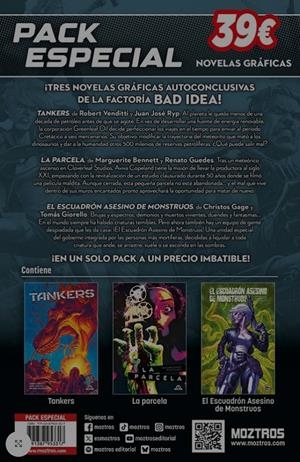 PACK ESPECIAL BAD IDEA | 9791387953317 | ROBERT VENDITTI - J. J. RYP - ANDREW DALHOUSE - MARGUERITE BENNETT - RENATO GUEDES - CHRISTOS GAGE | Universal Cómics