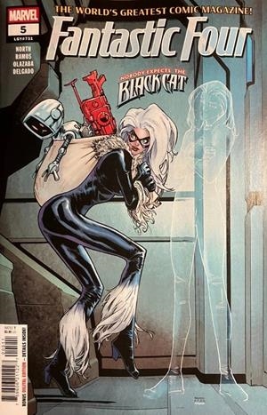 LOS 4 FANTÁSTICOS VOL 7 # 187 LOS 4 FANTÁSTICOS 5 (PORTADA PROVISIONAL) | 977301294300900005 | RYAN NORTH -  HUMBERTO RAMOS | Universal Cómics