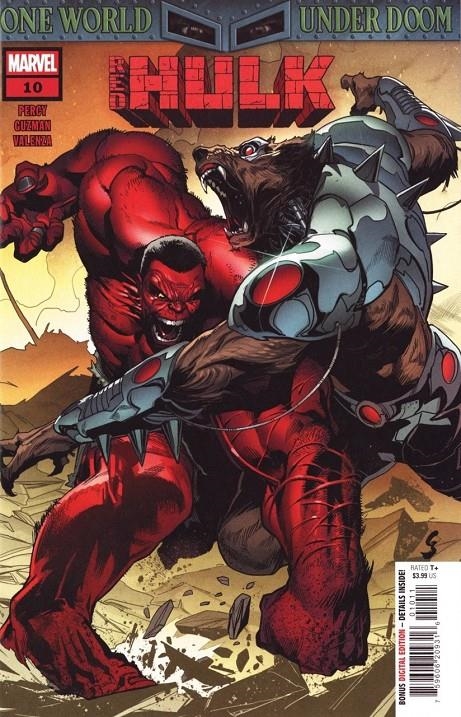 UN MUNDO BAJO MUERTE, HULK ROJO # 03 (PORTADA PROVISIONAL) | 977308160800700003 | GEOFF SHAW - BENJAMIN PERCY -JETHRO MORALES - GABRIEL GUZMAN | Universal Cómics