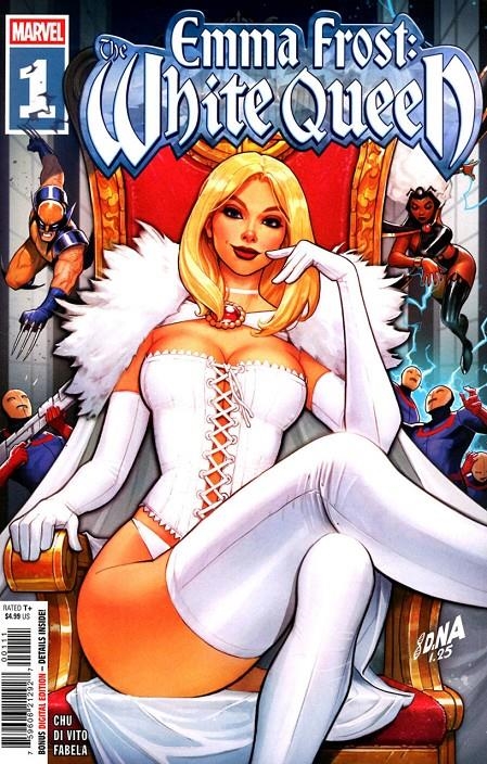 LEYENDAS DE LA PATRULLA-X # 22 EMMA FROST, LA REINA BLANCA (PORTADA PROVISIONAL) | 977000562000800022 | AMY CHU - ANDREA DI VITO | Universal Cómics