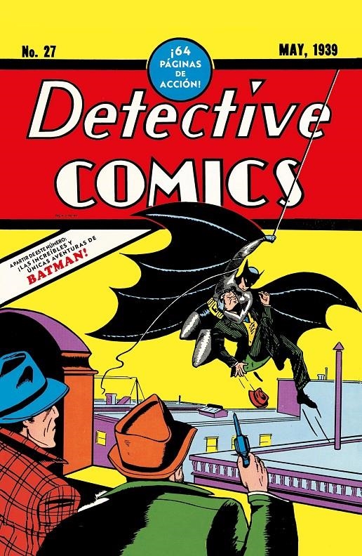 DC EDICION FACSÍMIL DETECTIVE COMICS 27 | 9791370135492 | FRED GUARDINEER -  JIM CHAMBERS - JERRY SIEGEL -  BOB KANE -  BILL FINGER - JOE SHUSTER | Universal Cómics
