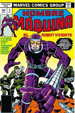 HOMBRE MÁQUINA MARVEL LIMITED EDITION EDICIÓN EN RÚSTICA # 01 | 9788410497832 | JACK KIRBY - ROGER STERN - SAL BUSCEMA | Universal Cómics
