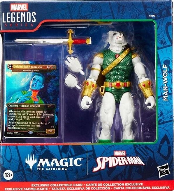 MAN-WOLF FIGURA 15 CM MARVEL LEGENDS SERIES & MAGIC THE GATHERING | 5010996323316 | Universal Cómics