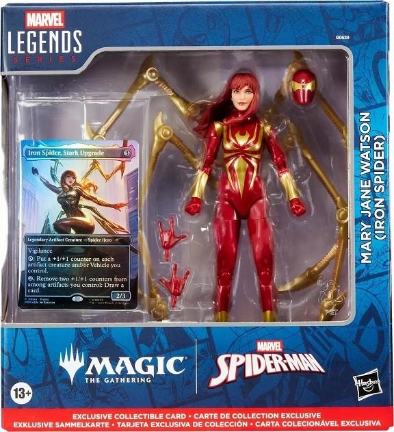 MARY JANE WATSON IRON SPIDER FIGURA 15 CM MARVEL LEGENDS SERIES & MAGIC THE GATHERING | 5010996323262 | Universal Cómics