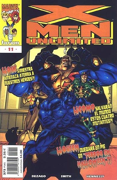 X-MEN UNLIMITED # 11 | 848000216750500011 | TODD DeZAGO - ANDY SMITH - ANDREW HENESSY