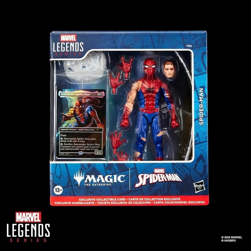 BATTLE-DAMAGED SPIDER-MAN FIGURA 15 CM MARVEL LEGENDS SERIES & MAGIC: THE GATHERING | 5010996323156 | Universal Cómics