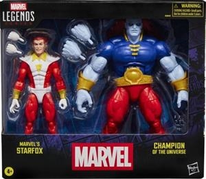 STARFOX & CHAMPION OF THE UNIVERSE PACK 2 FIGURAS 15 CM MARVEL LEGENDS SERIES | 5010996328755 | Universal Cómics