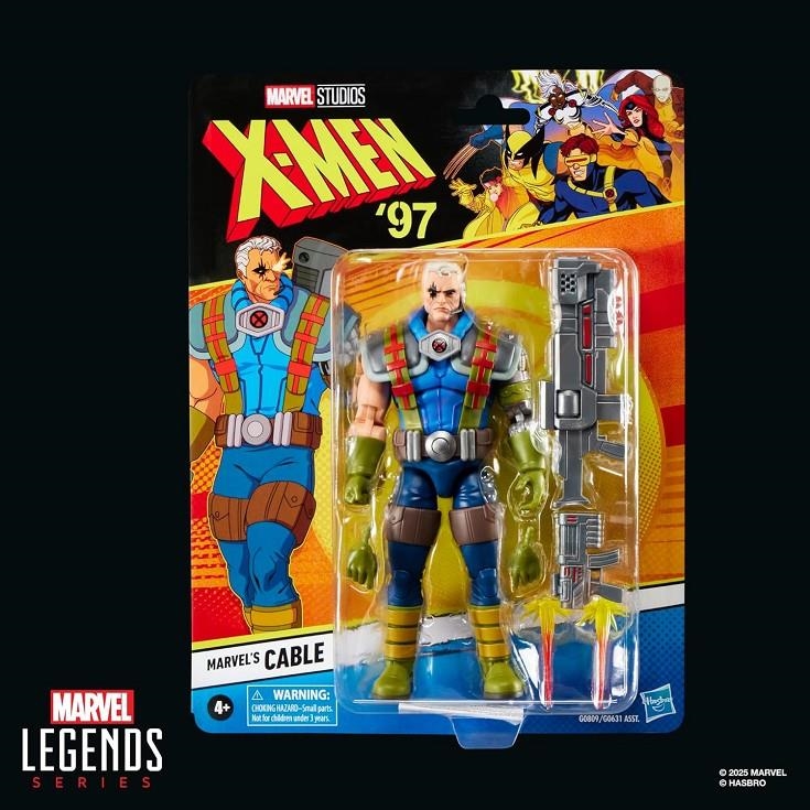 CABLE FIGURA 15 CM X-MEN 97 MARVEL LEGENDS SERIES | 5010996328205 | Universal Cómics